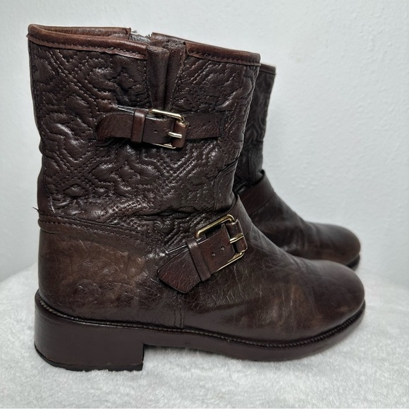 Tory Burch Chrystie Biker Boots Moto
Bikercore Quilted Leather - Picture 5 of 16